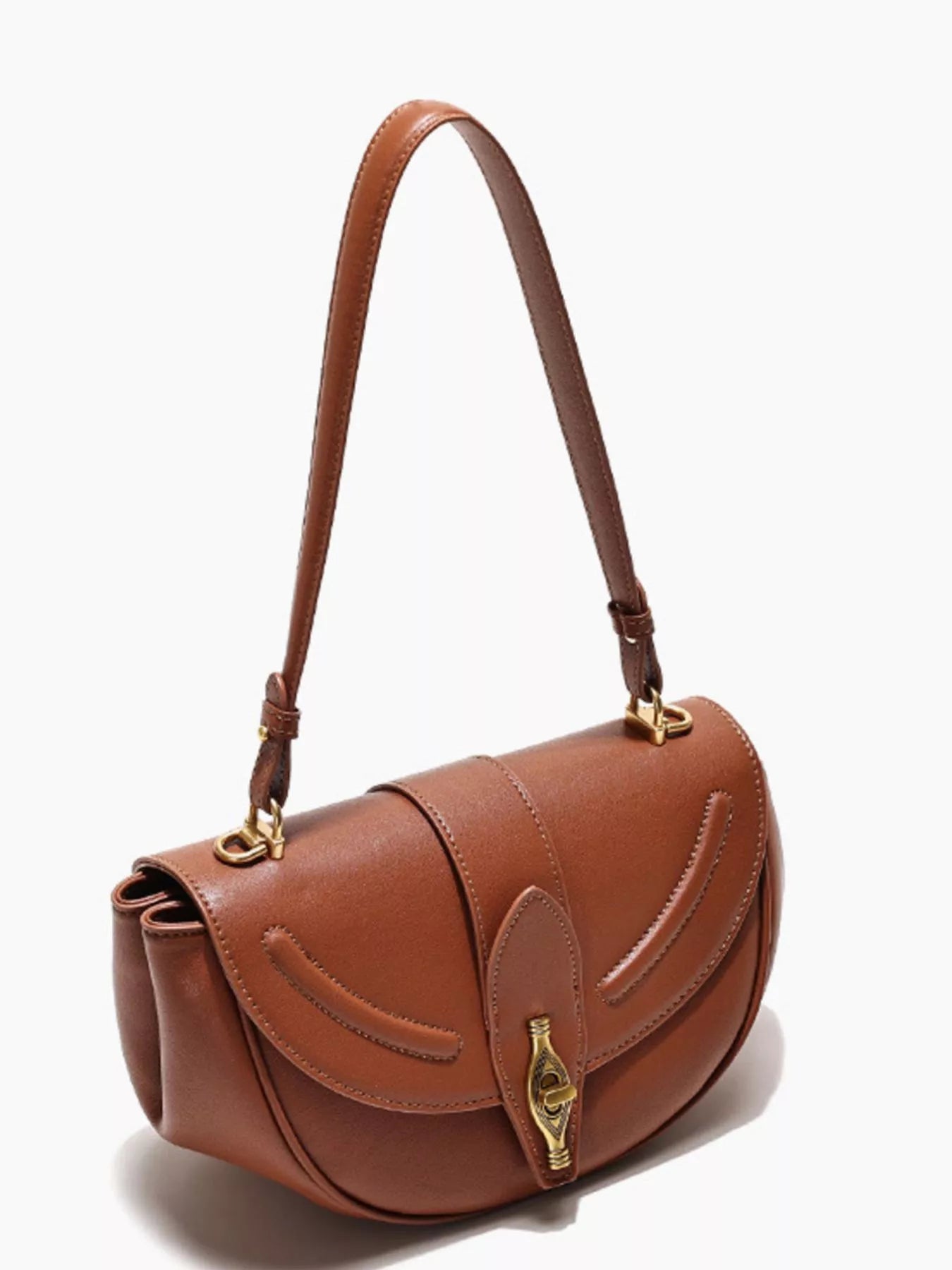 Vintage Saddle Shoulder Bag - Girly Tea