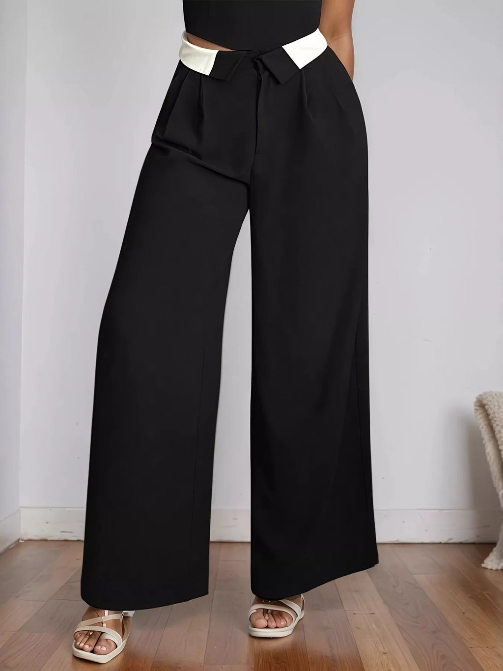 Wide Leg Pants - Girly Tea