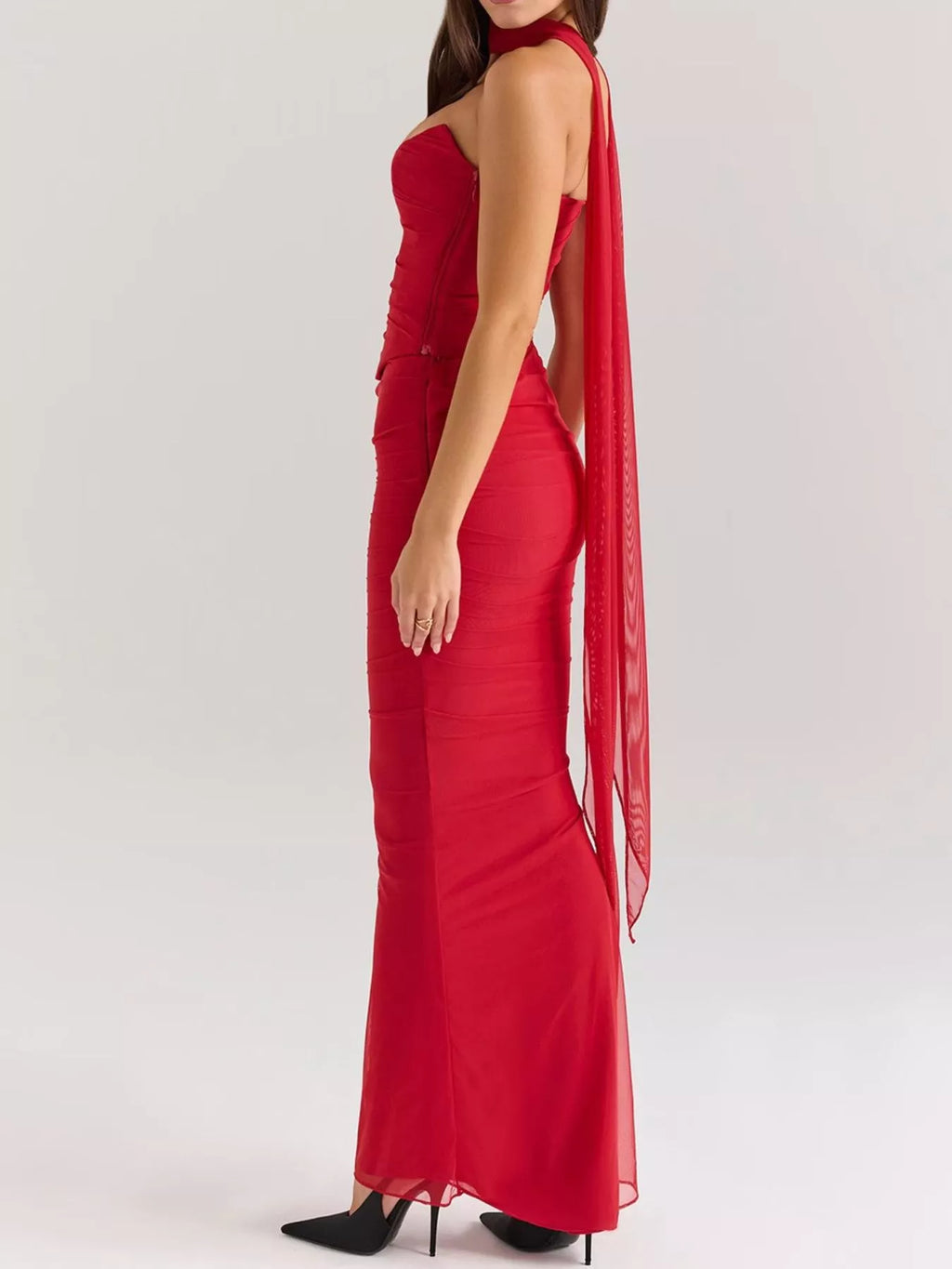 Tube Top and Maxi Skirt Set - Girly Tea
