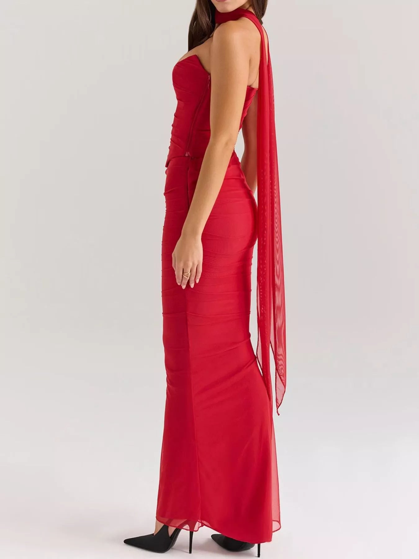 Tube Top and Maxi Skirt Set - Girly Tea