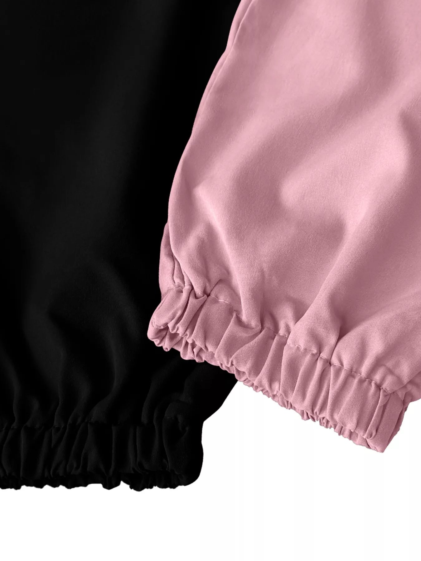 2 Piece Elastic Waist Cargo Pants - Girly Tea