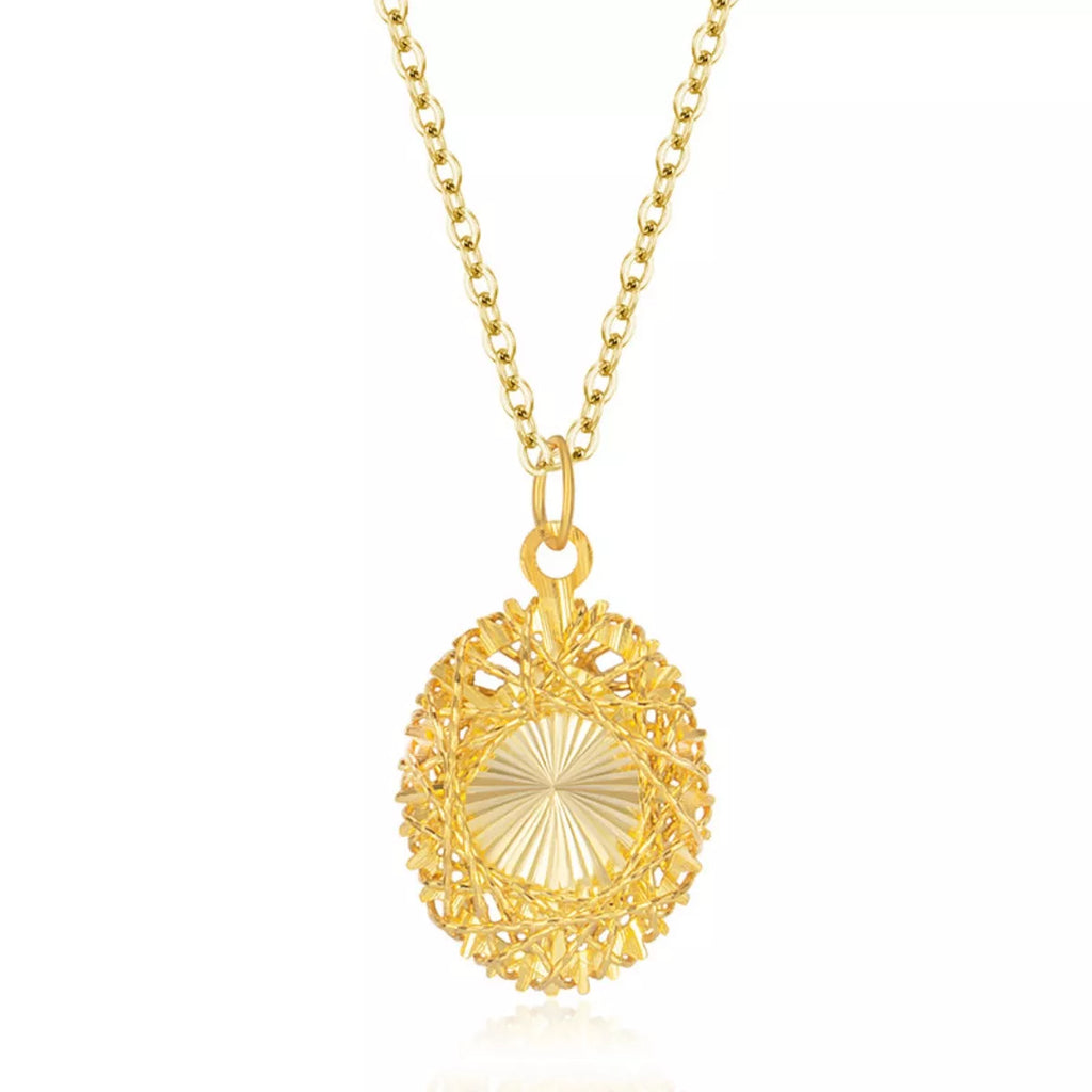 925 Sterling Silver Pendant Necklace - Girly Tea