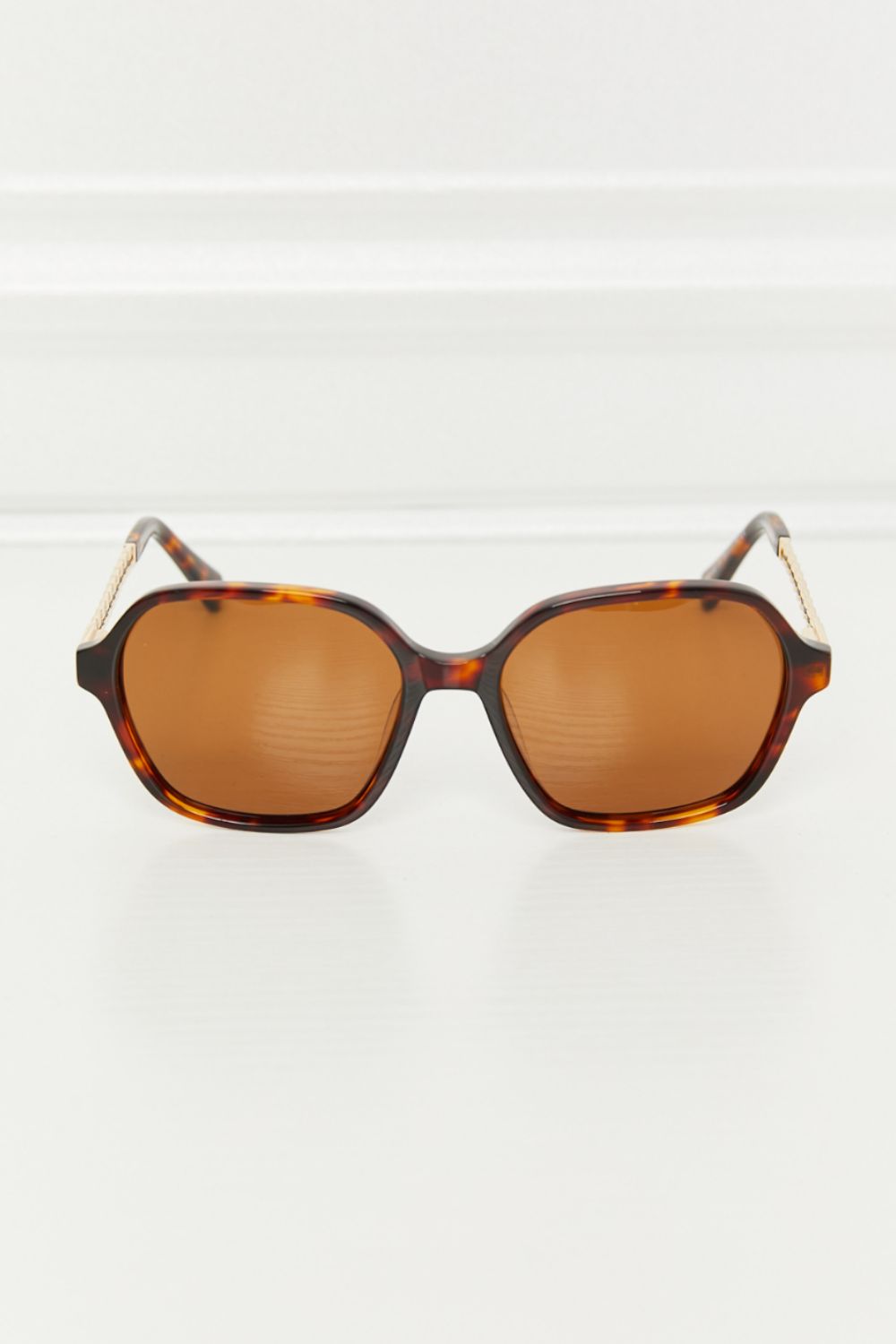 TAC Polarization Lens Full Rim Sunglasses - Girly Tea