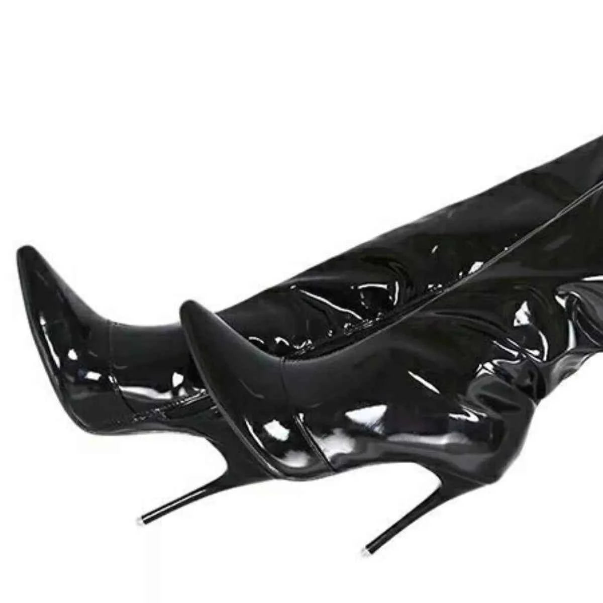 Point Toe Stiletto Boots