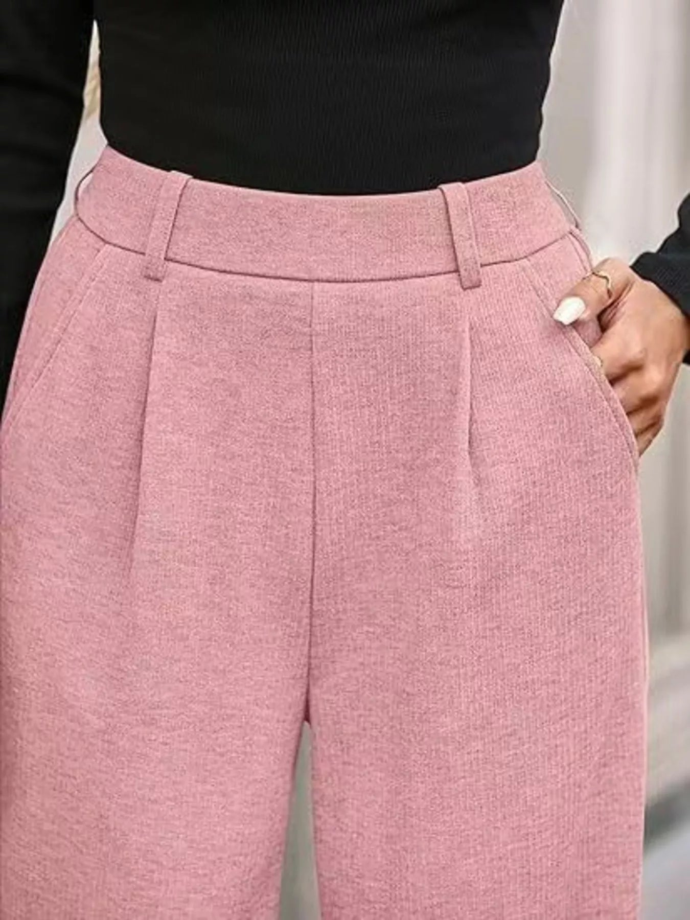 Wide-Leg Pants - Girly Tea
