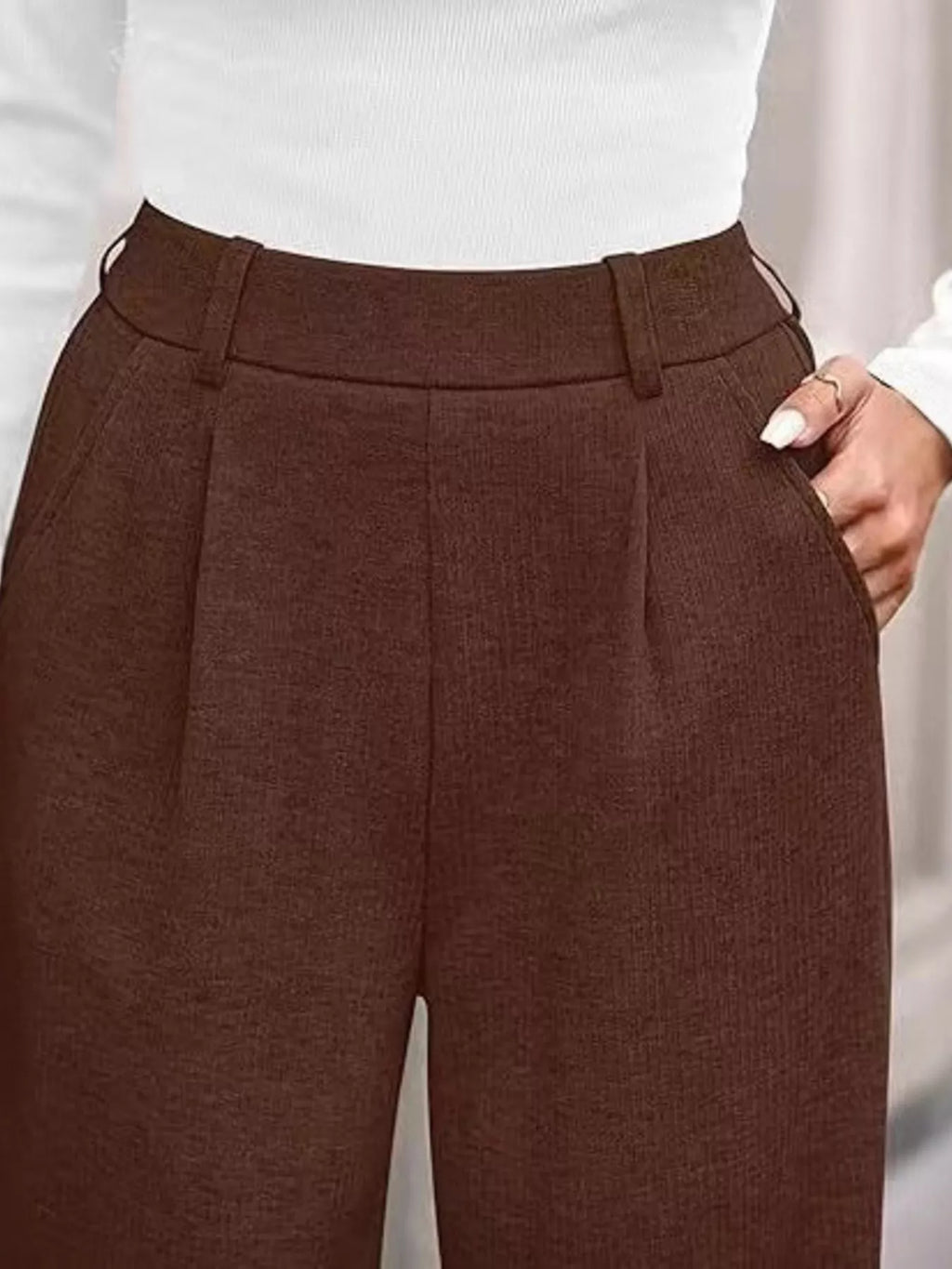 Wide-Leg Pants - Girly Tea
