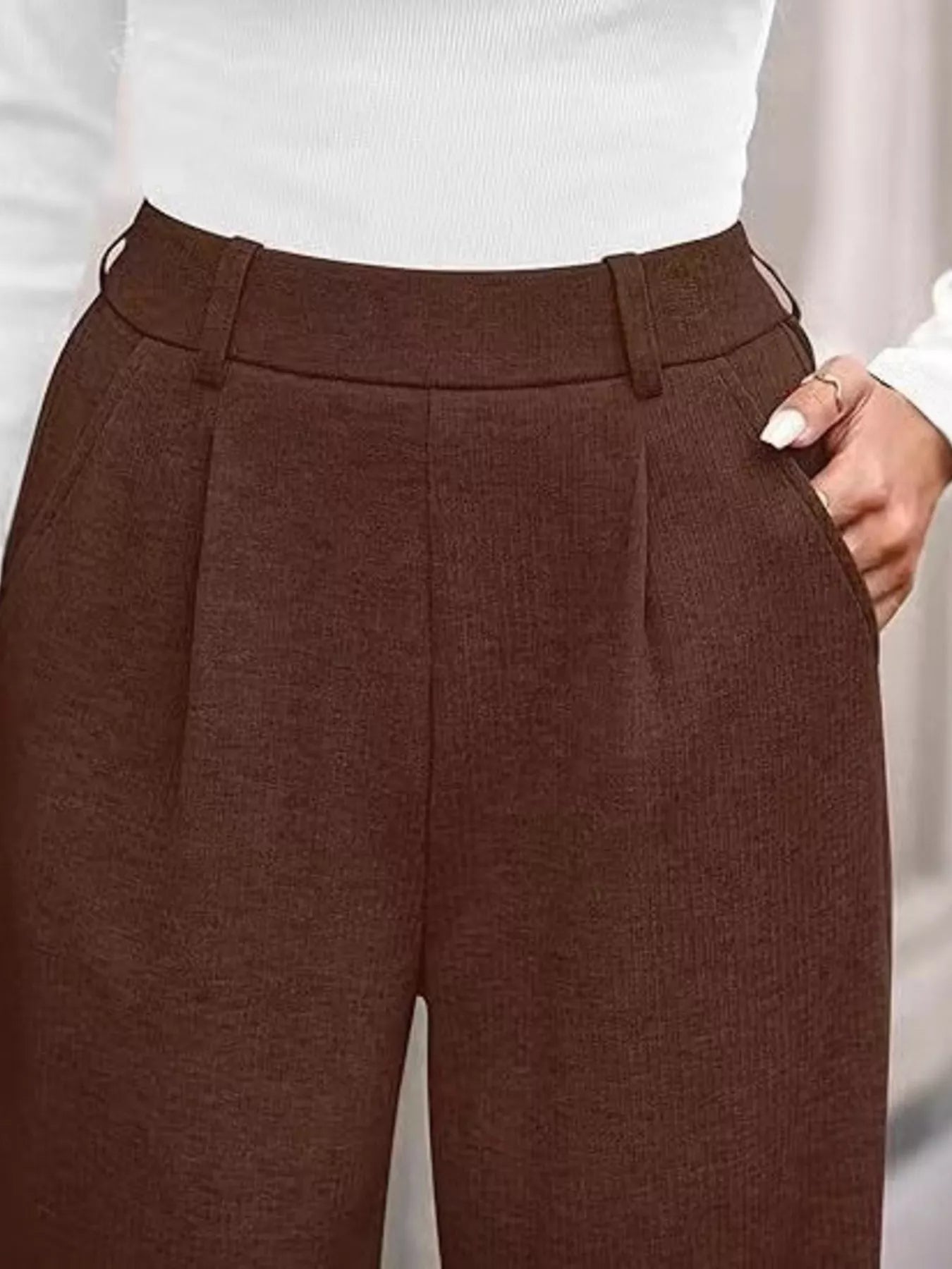 Wide-Leg Pants - Girly Tea