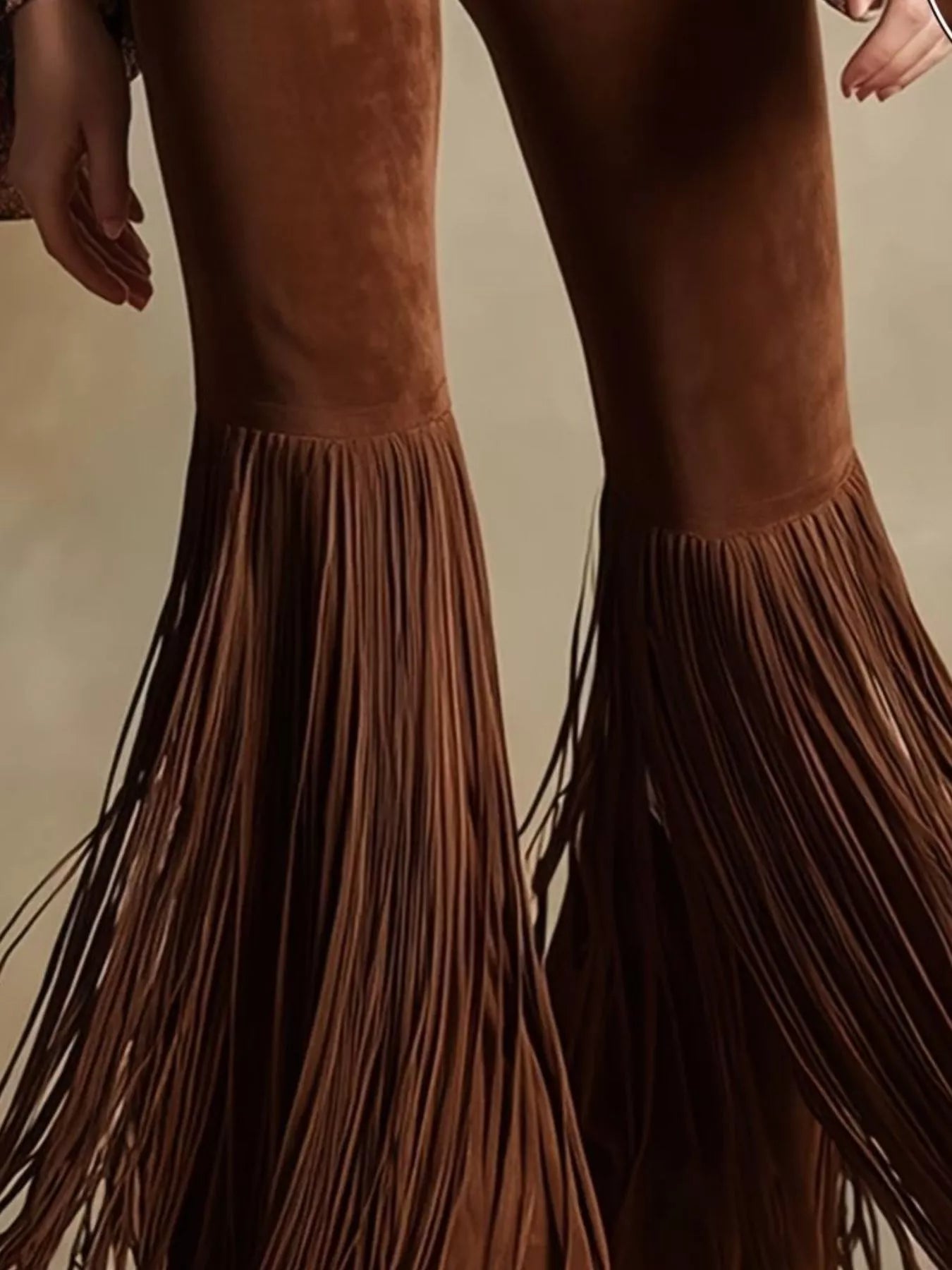 Fringe Flare Pants - Girly Tea