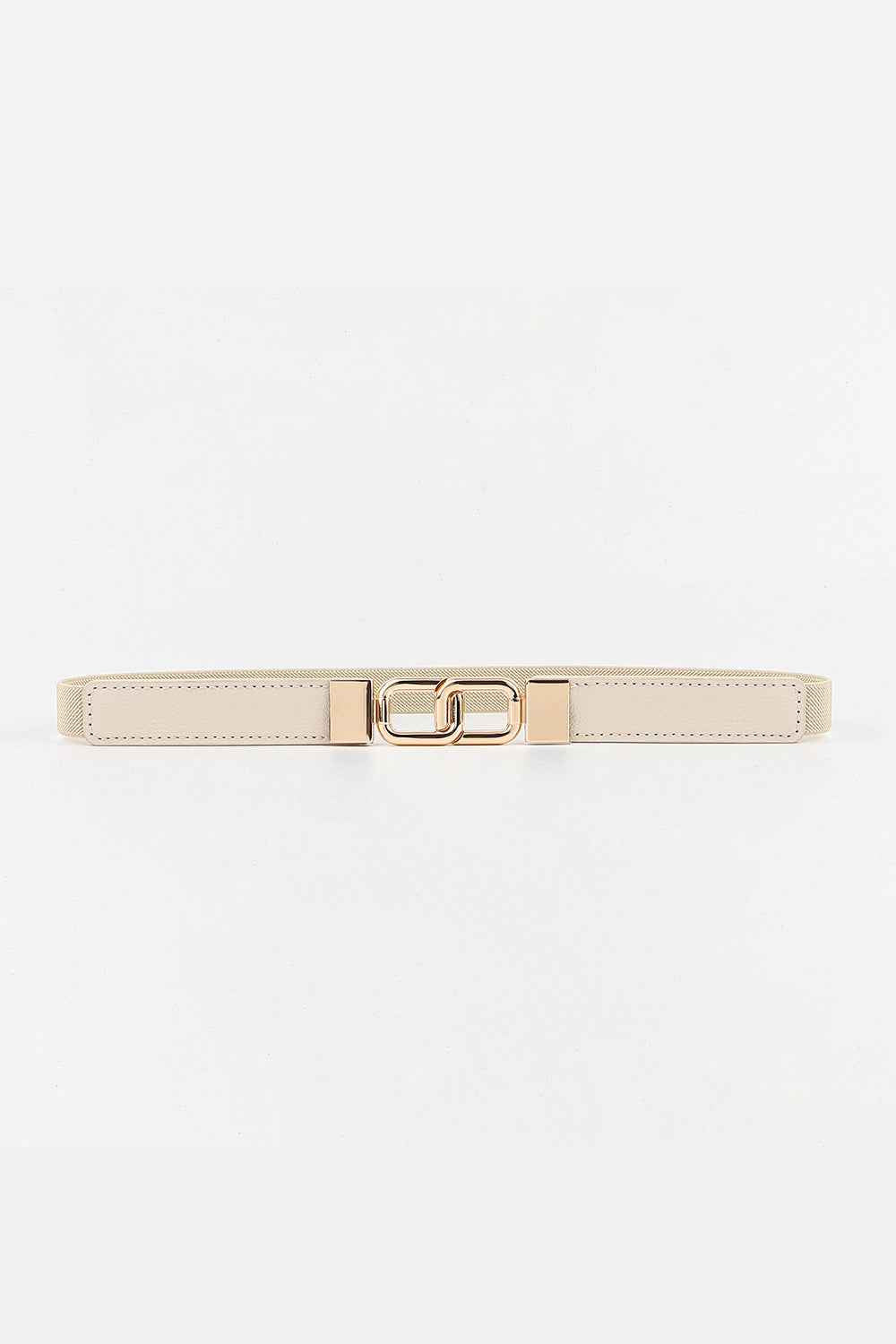 Geometric Double Buckle Elastic Belt