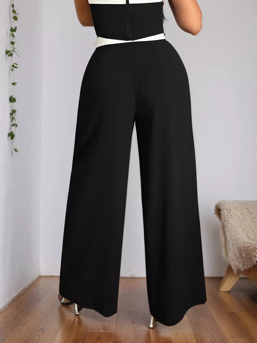 Wide Leg Pants - Girly Tea