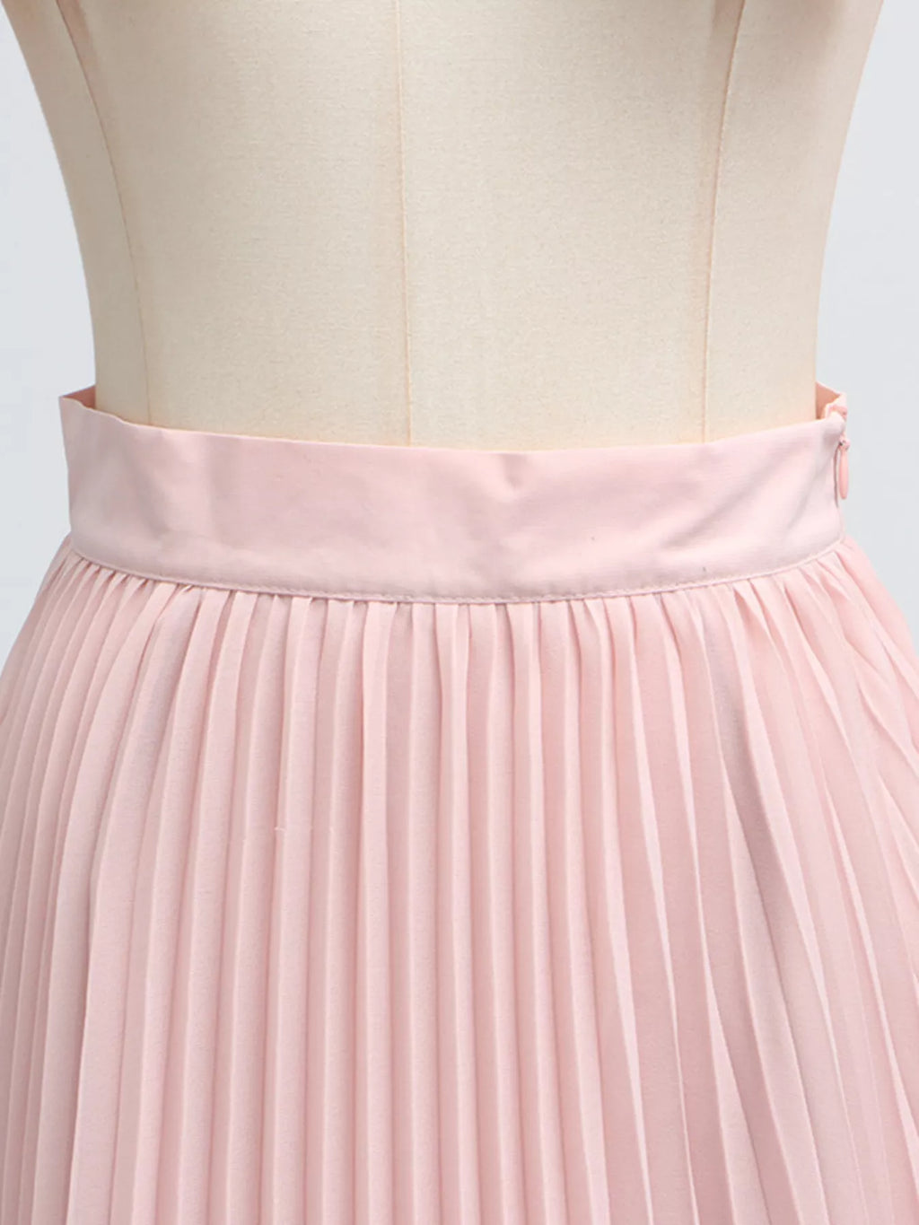 Frill Lapel Collar Top and Pleated Skirt Set - Girly Tea