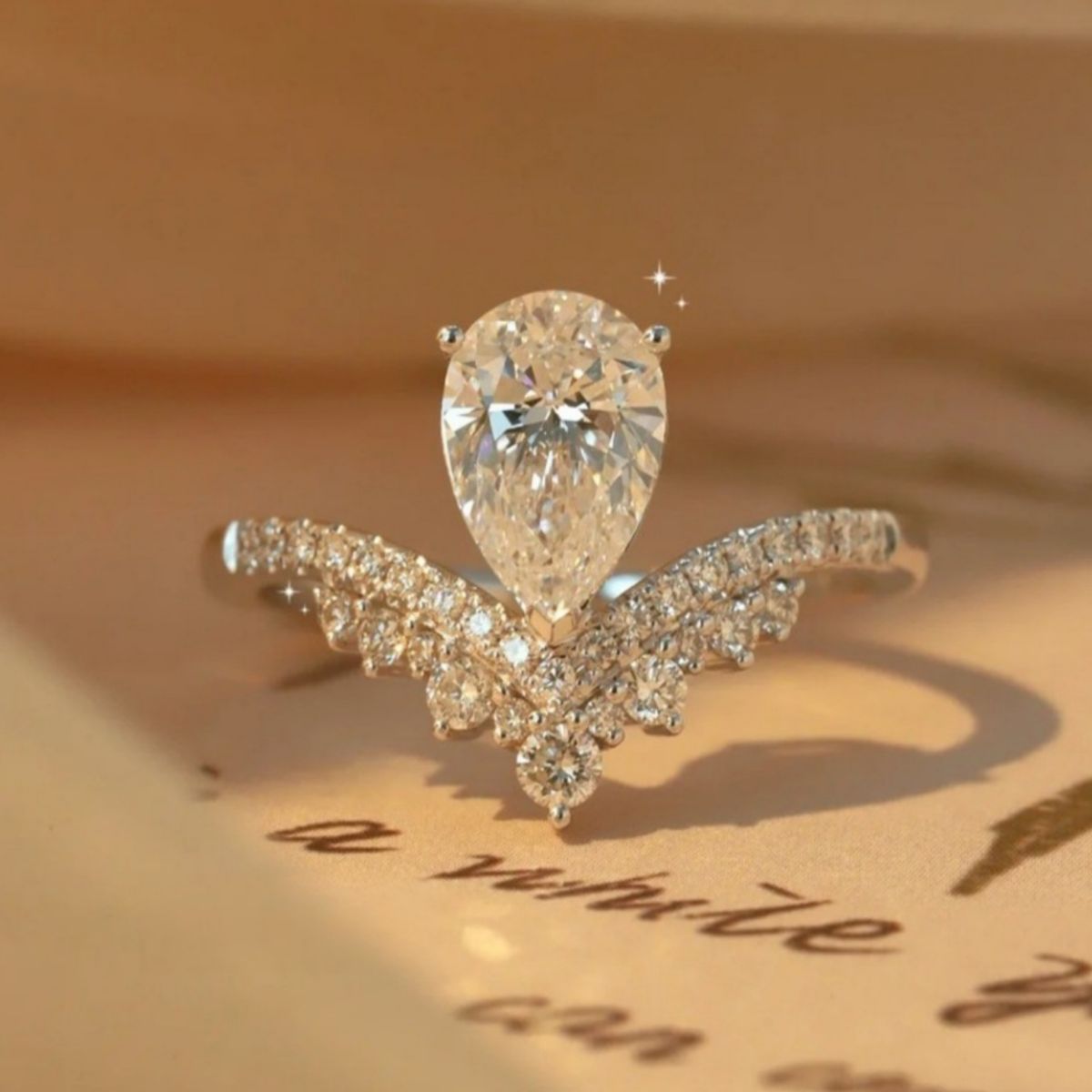 1.5 Carat Moissanite 925 Sterling Silver Ring - Girly Tea