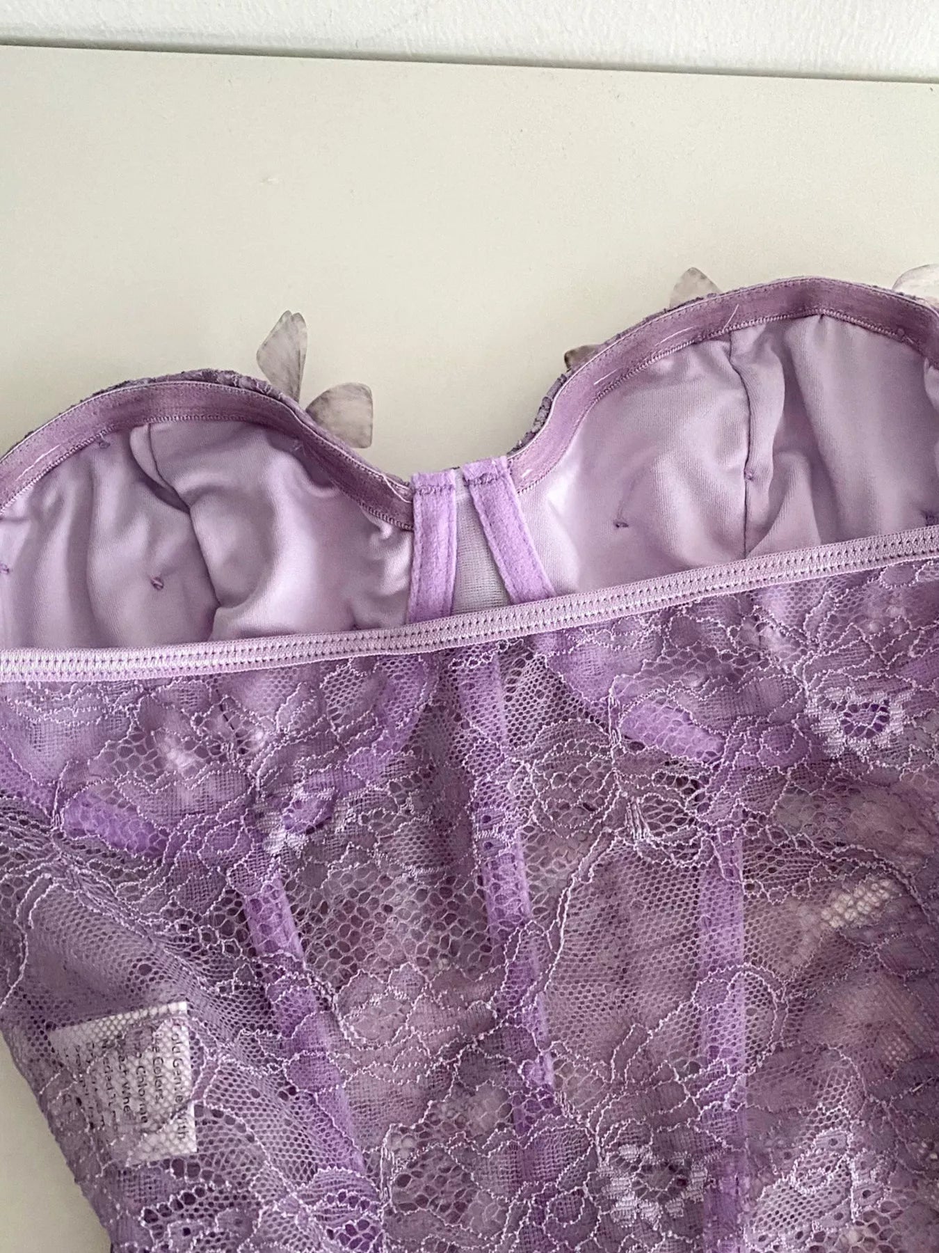 Butterfly Lace Tube Top - Girly Tea