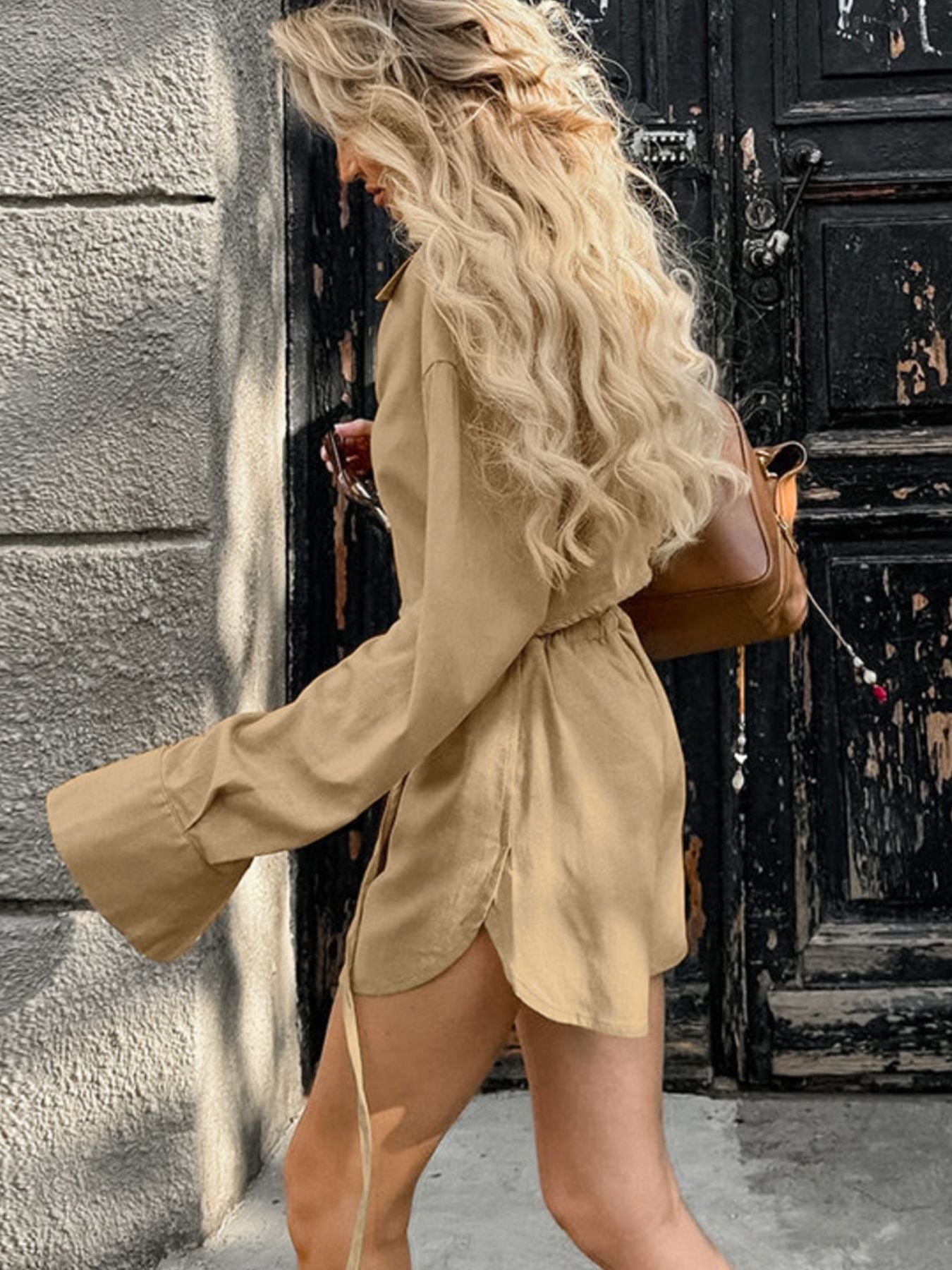 Long Sleeve Top and Shorts Set - Girly Tea