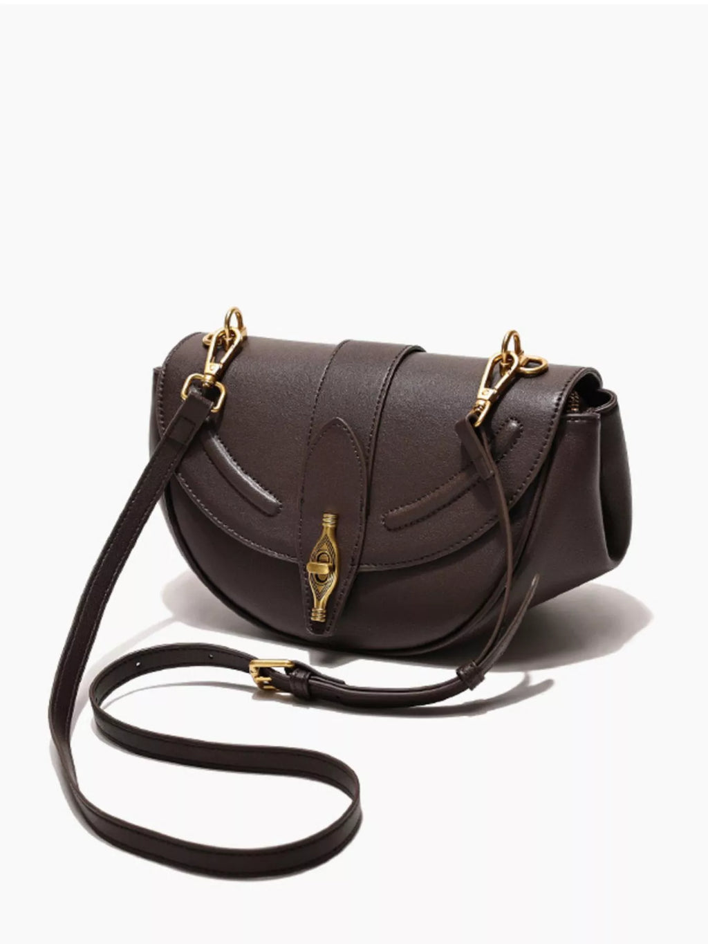 Vintage Saddle Shoulder Bag - Girly Tea