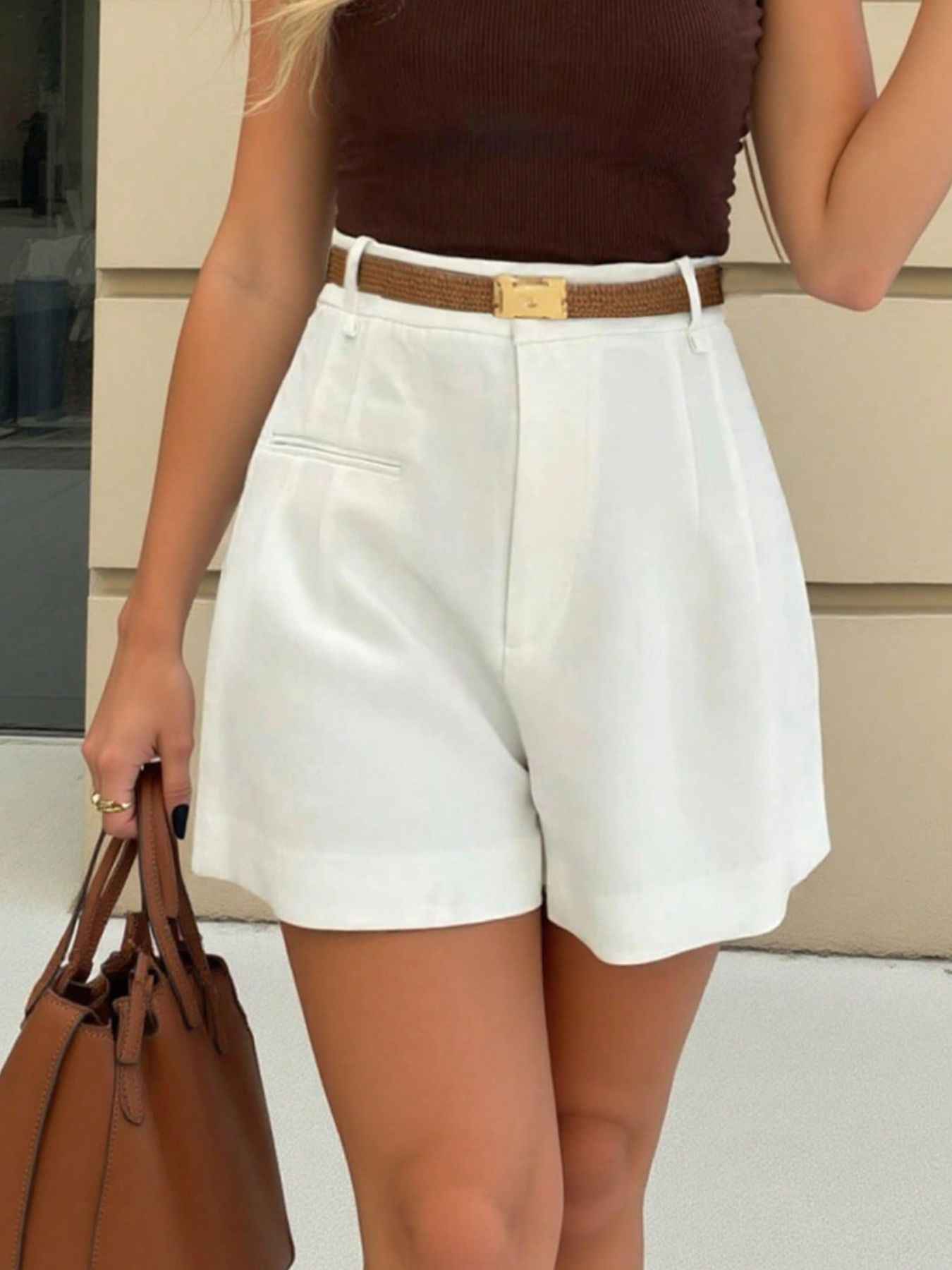High-Waisted Shorts