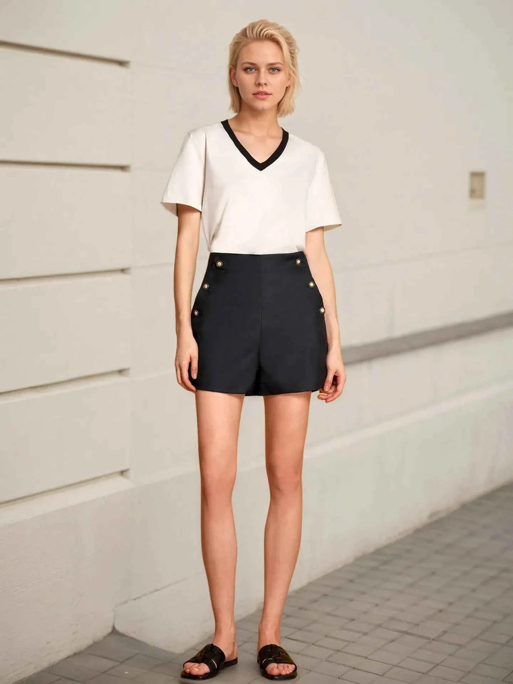 High-Waisted Shorts