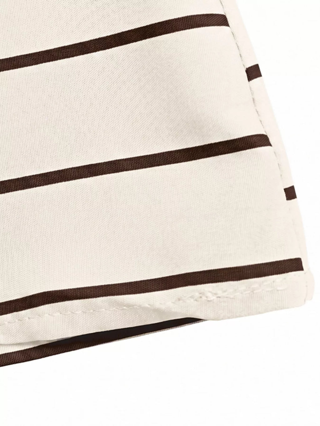 Striped Print Spaghetti Strap Maxi Dress - Girly Tea