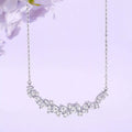 925 Sterling Silver Zircon Necklace - Girly Tea