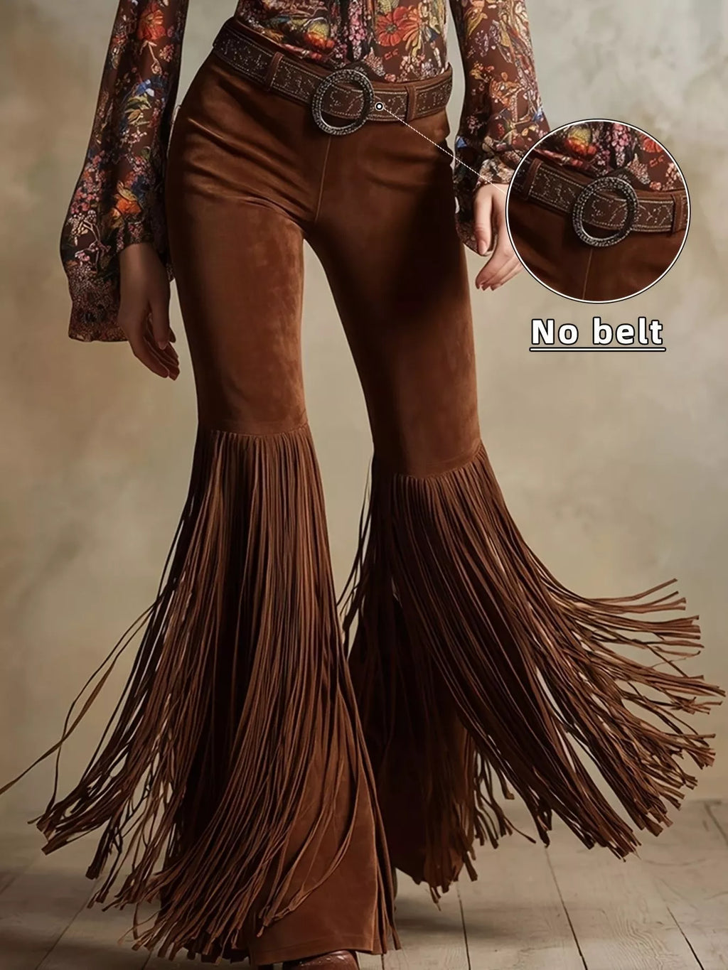 Fringe Flare Pants - Girly Tea
