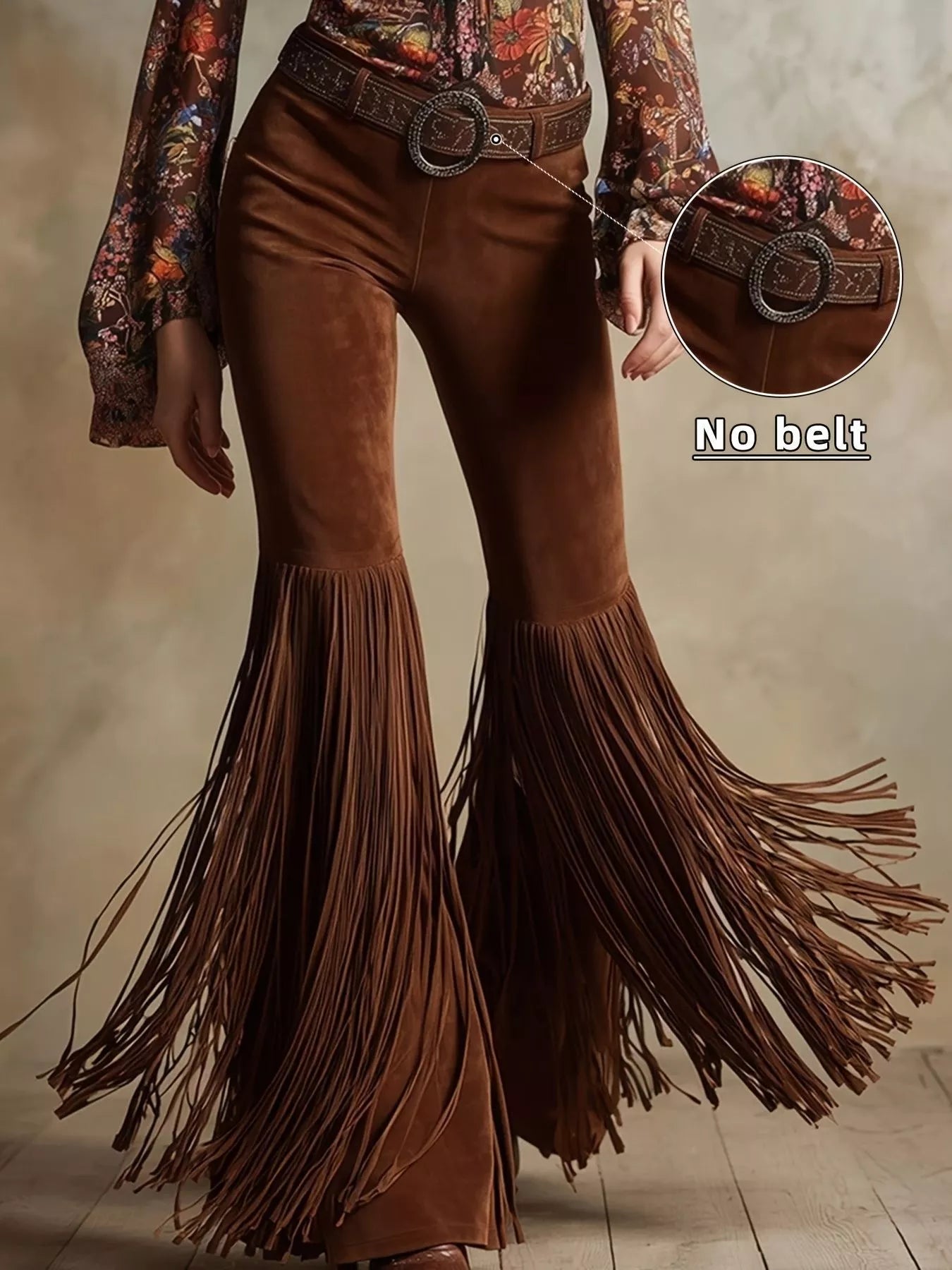 Fringe Flare Pants - Girly Tea