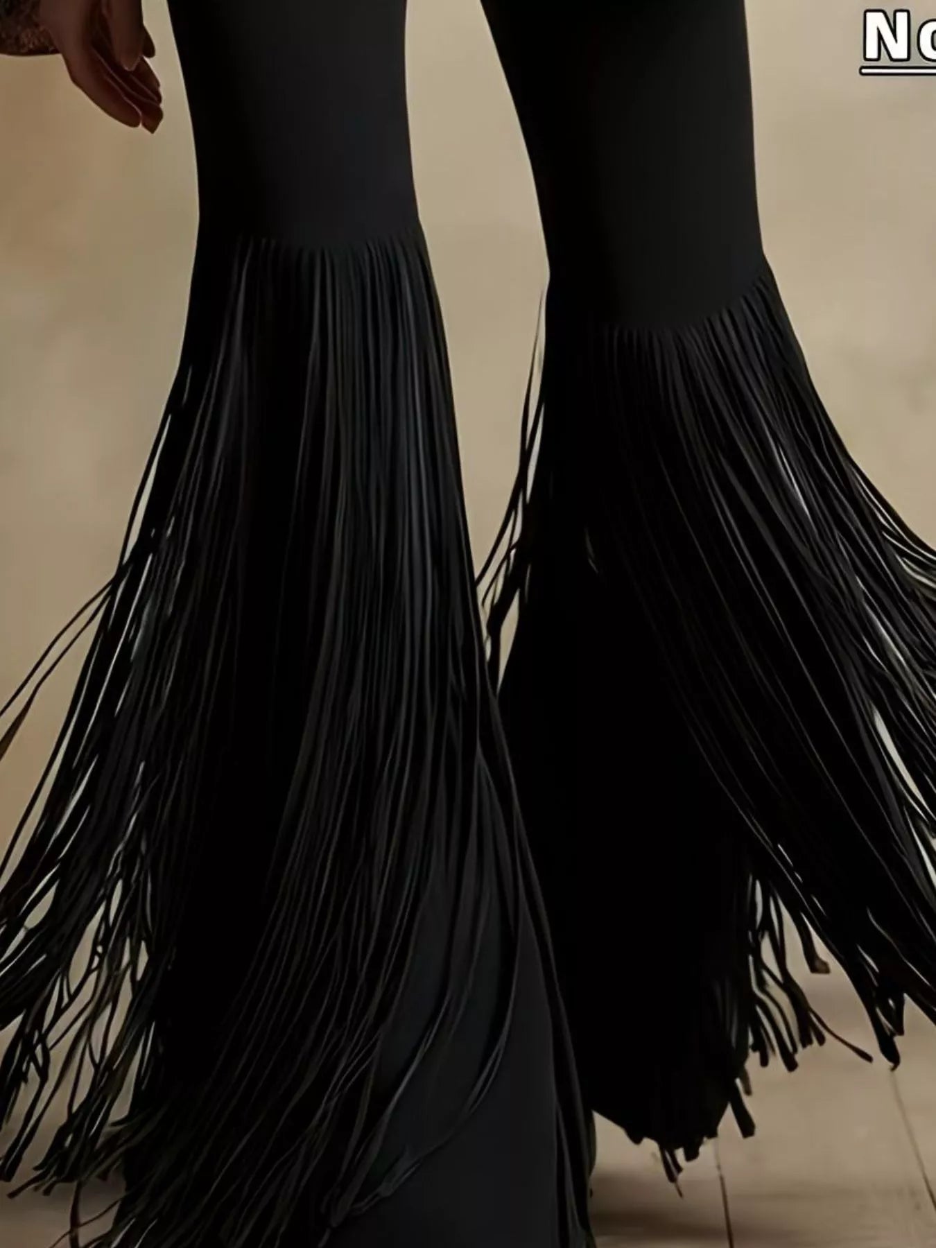 Fringe Flare Pants - Girly Tea