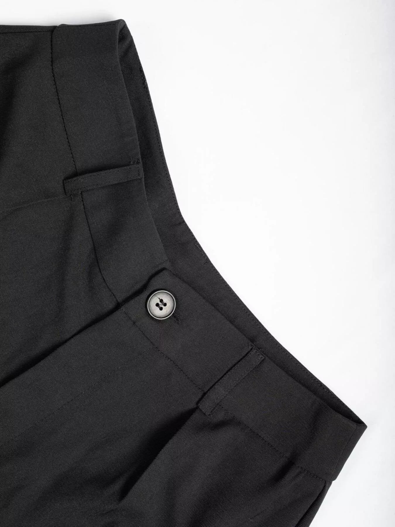 High-Waisted Wide-Leg Pants - Girly Tea