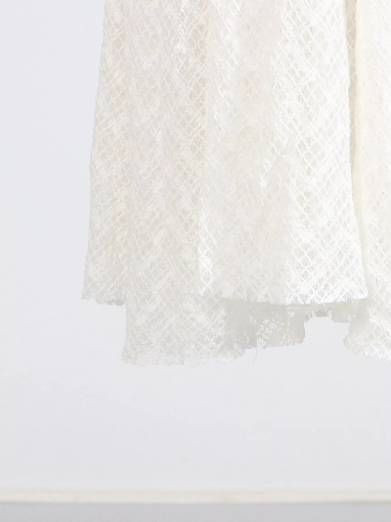 Lace Mock Neck Long Sleeve Maxi Dress - Girly Tea