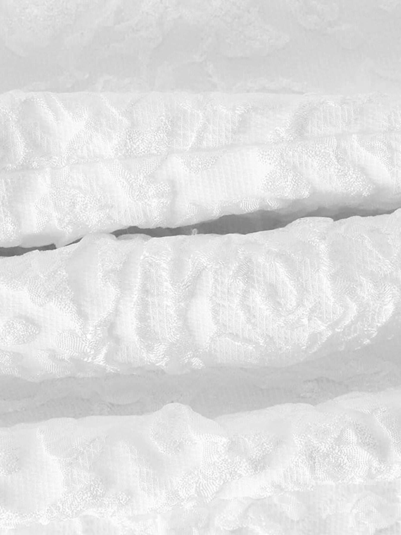 Textured Square Neck Mini Dress - Girly Tea