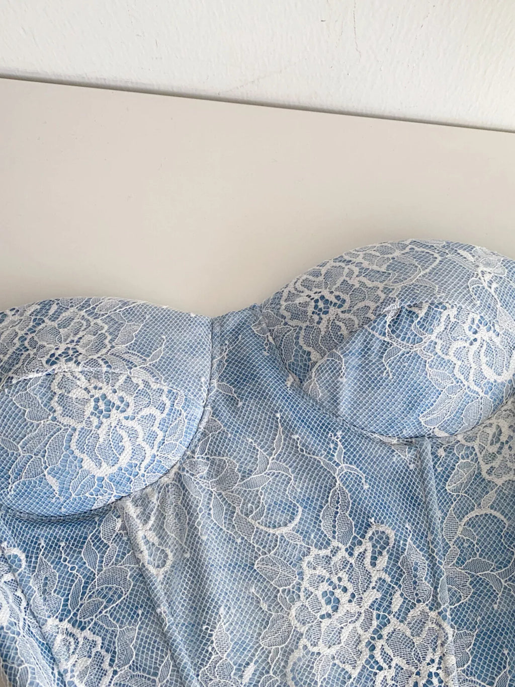 Lace Trimmed Tube Top - Girly Tea