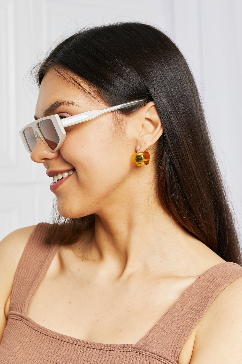 Geometric TAC Polarization Lens Sunglasses - Girly Tea