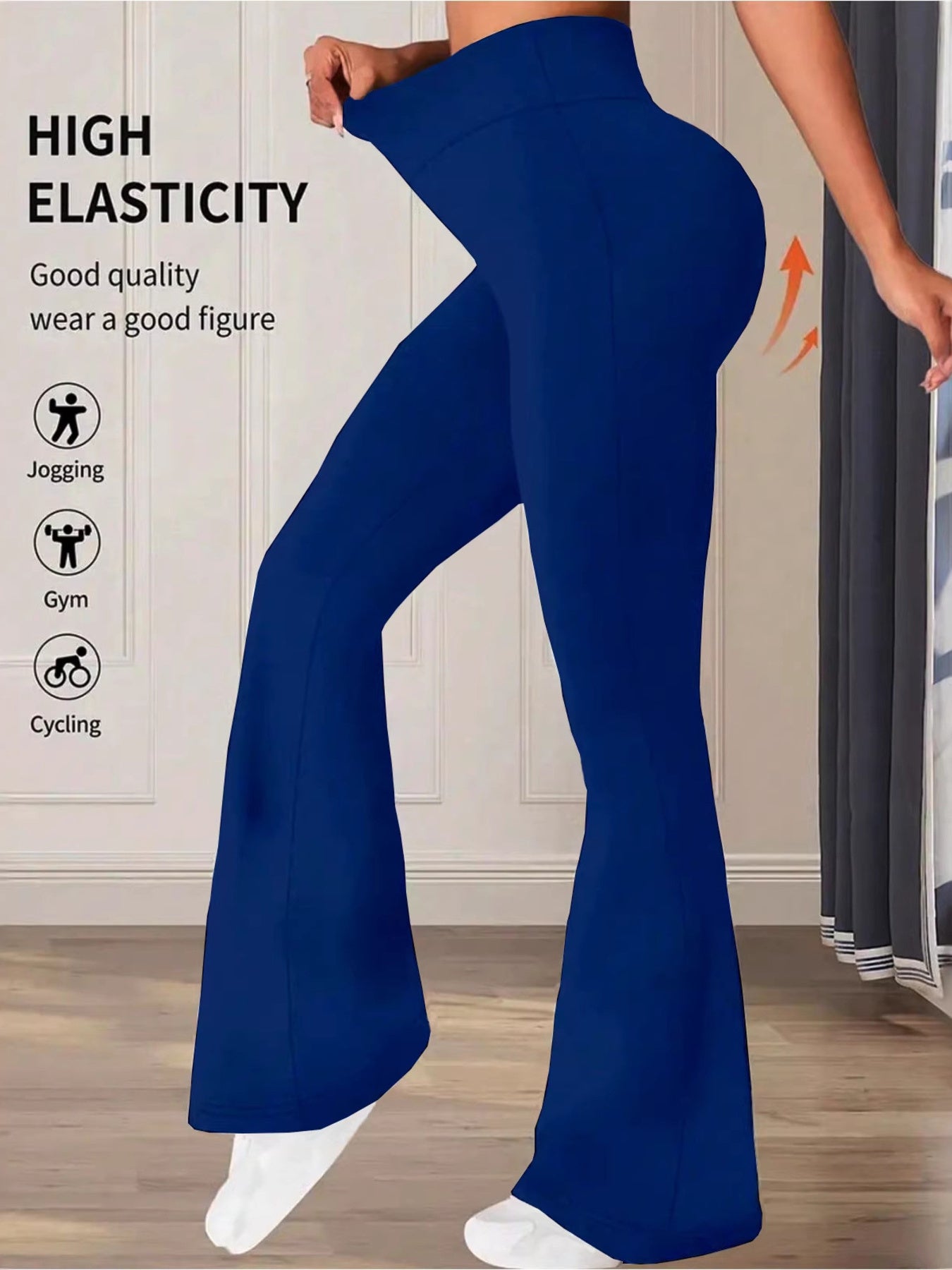 High Waist Flare Pants - Girly Tea