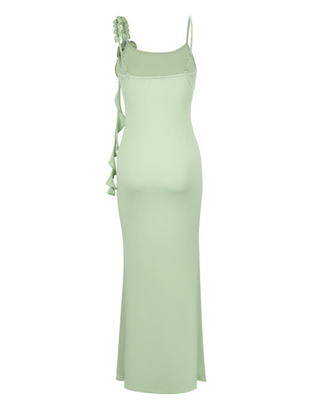 Floral Bodycon Mermaid Maxi Dress - Girly Tea