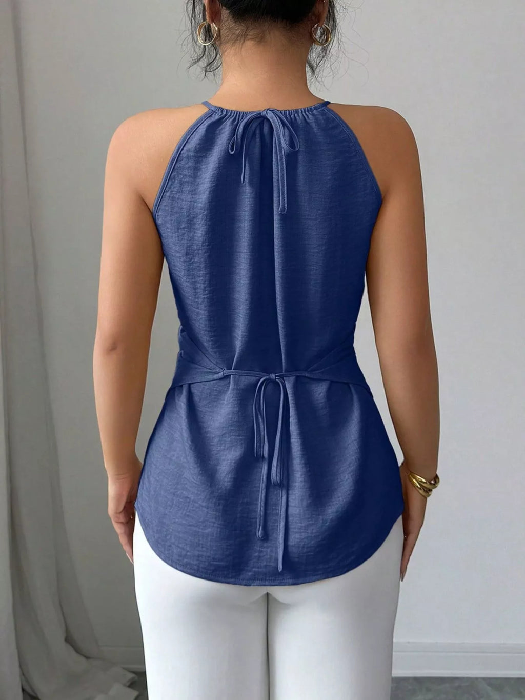 Halter Neck Crisscross Cami - Girly Tea
