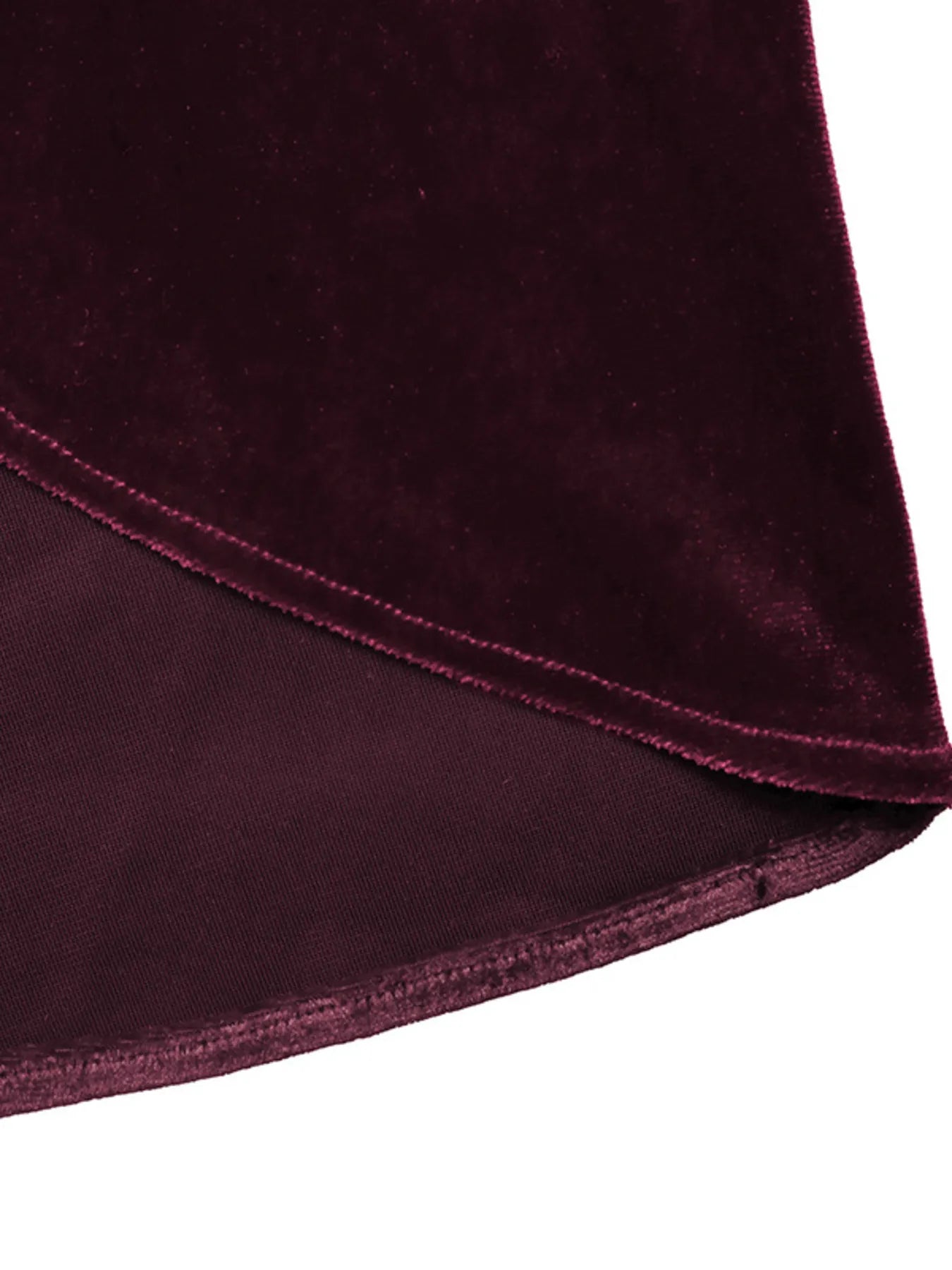 Side Tied Velvet Skirt - Girly Tea