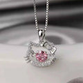 2 Carat Moissanite 925 Sterling Pendant Silver