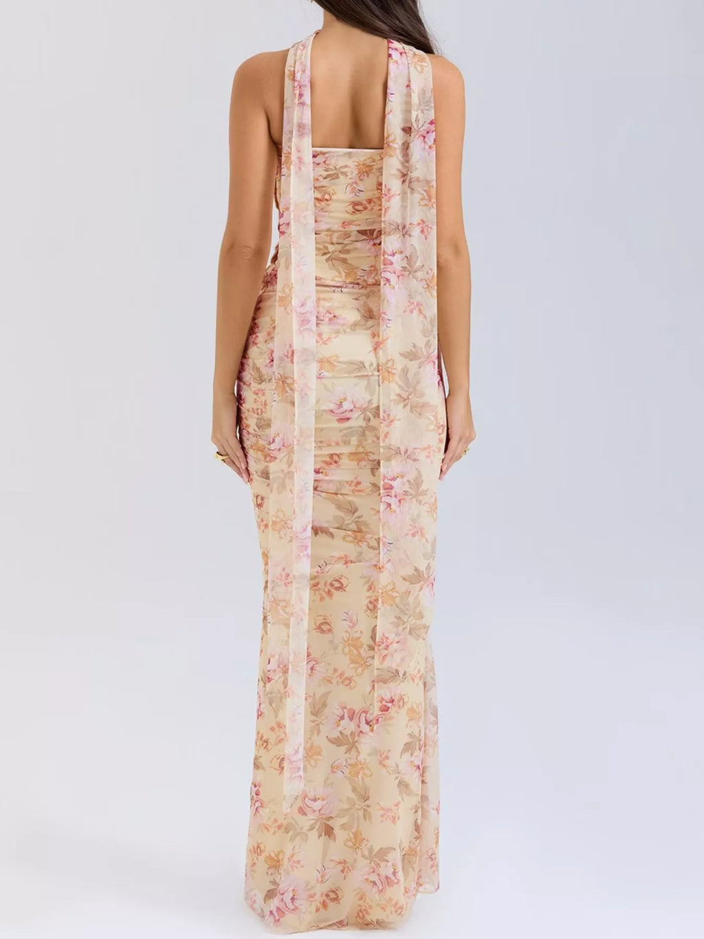 Tube Top and Maxi Skirt Set - Girly Tea