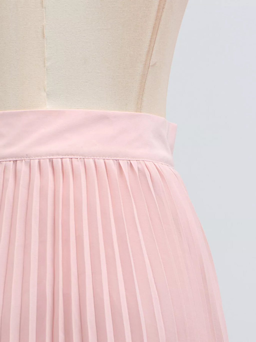 Frill Lapel Collar Top and Pleated Skirt Set - Girly Tea
