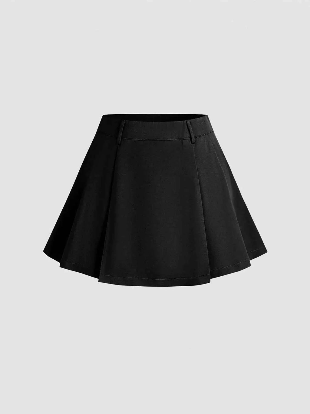 Pleated Mini Skirt