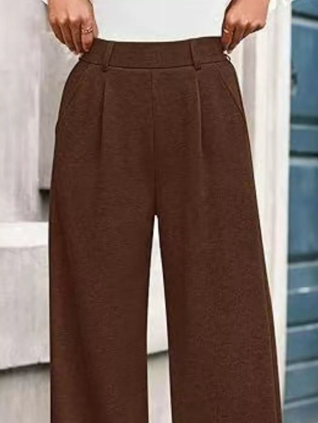 Wide-Leg Pants - Girly Tea