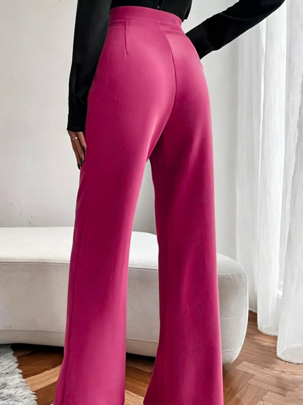 High Waist Flare Pants - Girly Tea