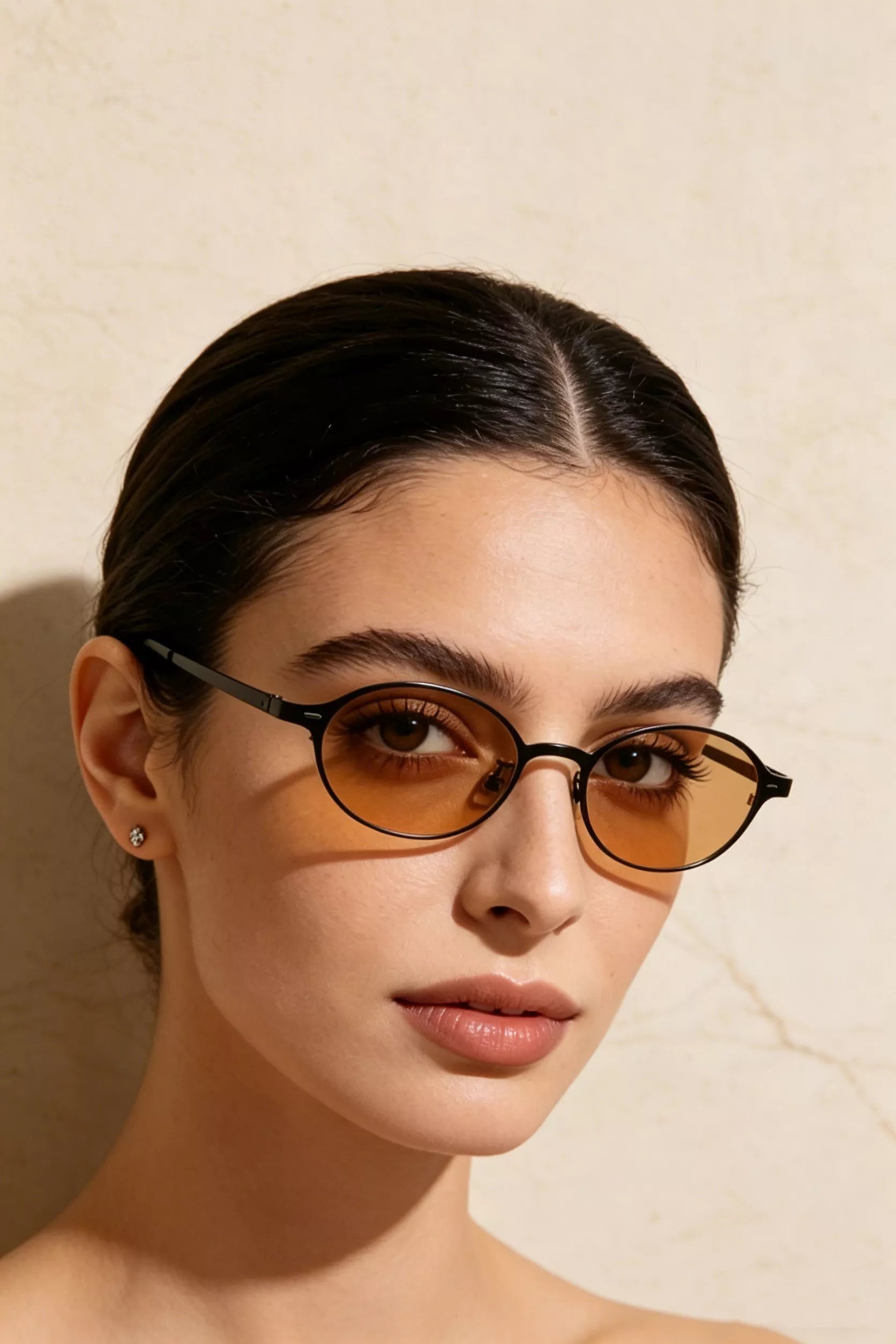 Vintage Oval Sunglasses - Girly Tea