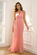Tied Cutout Sleeveless Maxi Dress - Girly Tea