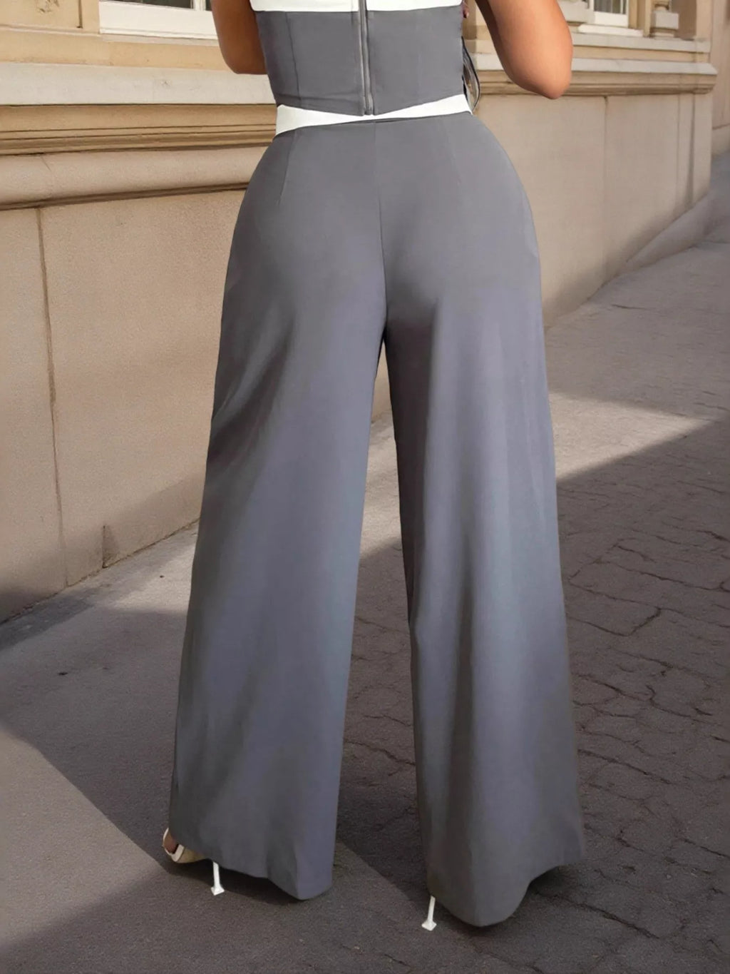 Wide Leg Pants - Girly Tea