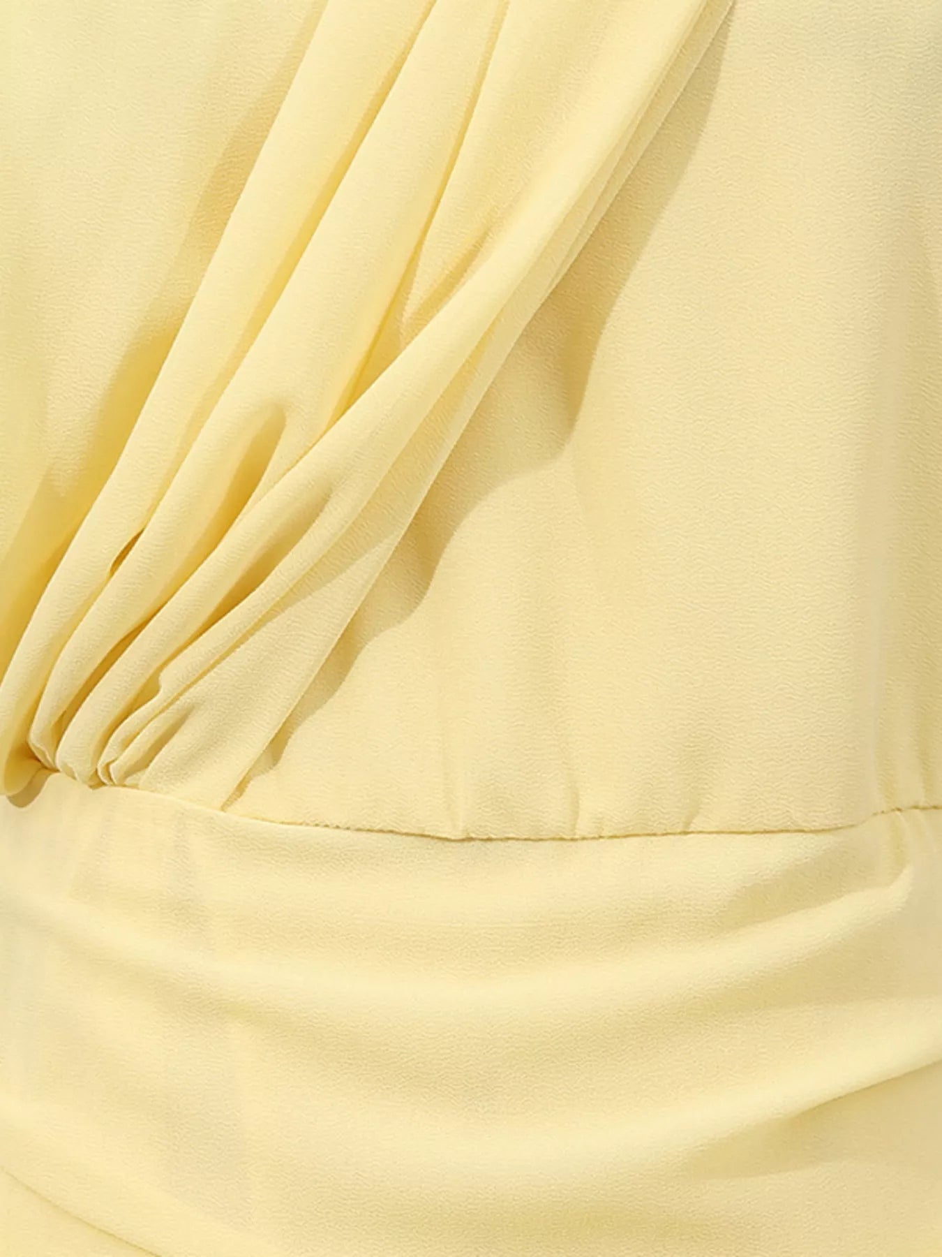 Sleeveless Ruched High-Slit Maxi Dress - Girly Tea