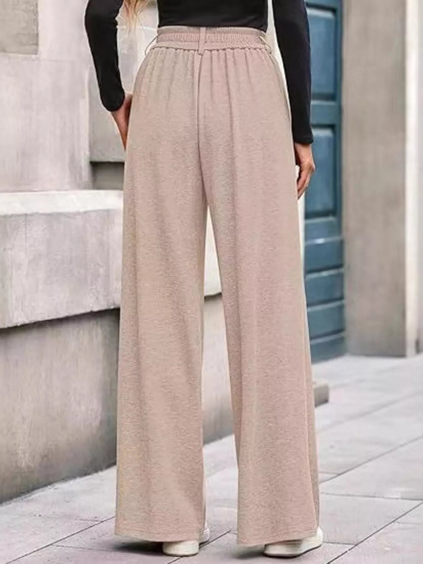 Wide-Leg Pants - Girly Tea