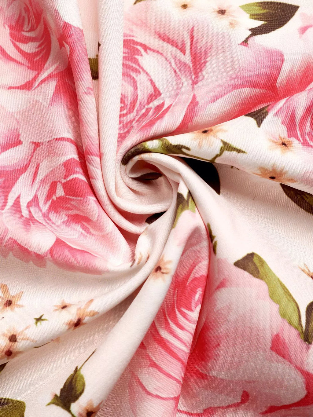 Floral Print Halter Neck Midi Dress - Girly Tea
