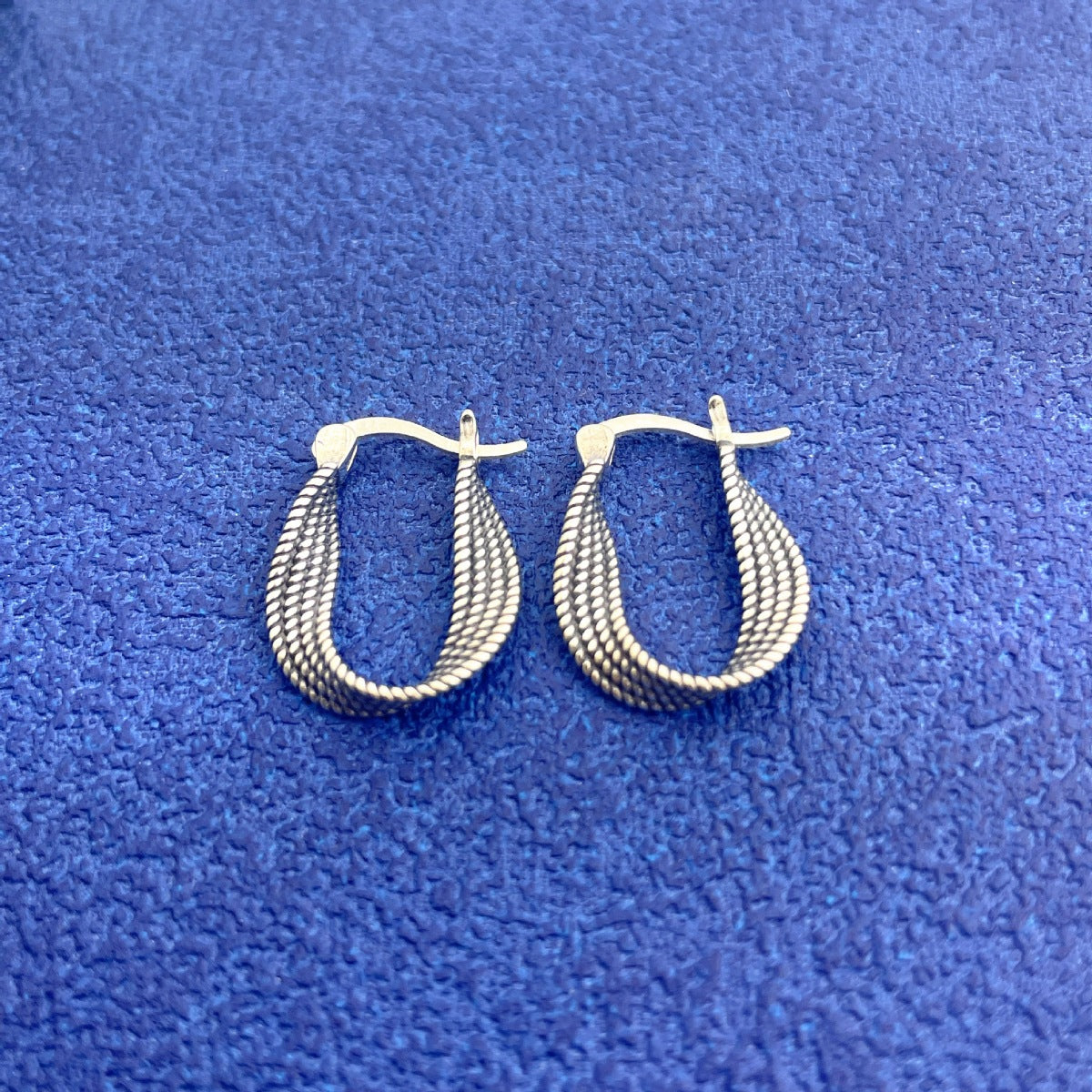 925 Sterling Silver Hoop Earrings - Girly Tea