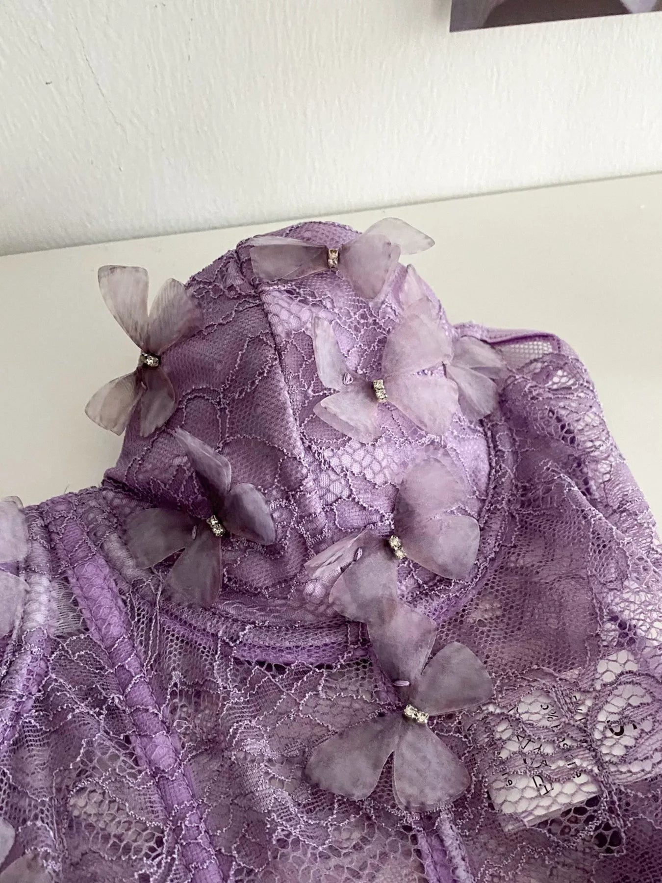 Butterfly Lace Tube Top - Girly Tea