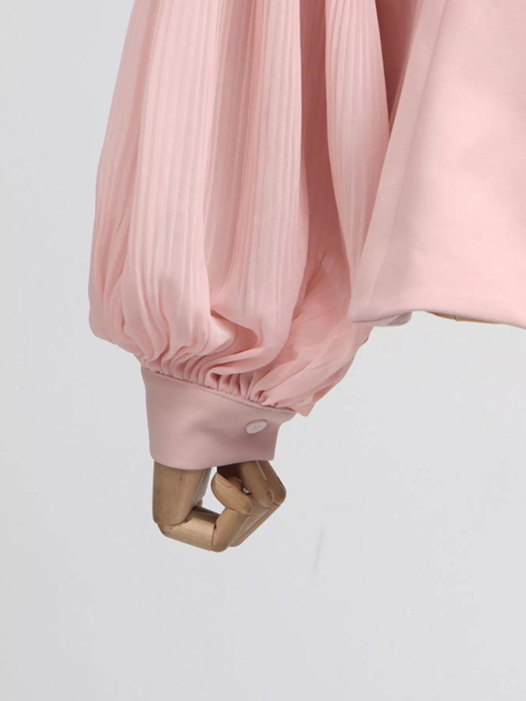 Frill Lapel Collar Top and Pleated Skirt Set - Girly Tea
